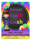 Sweet Tooth Crush (ch, ck, sh, th, wh) Digraphs