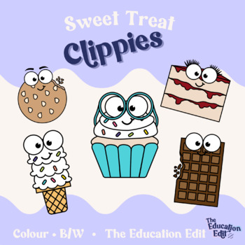 Preview of ***FREE*** | Sweet Treat Clipart | Family and Consumer Science | FCS | Food Tech