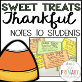 Sweet Treat Thankful Notes