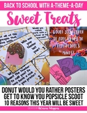 Sweet Treats Back to School Theme Day