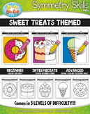 Sweet Treats Symmetry Skill Activity Pack {Zip-A-Dee-Doo-D