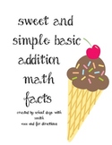 Sweet and Simple: Basic Addition Math Facts