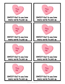 Valentine's Day Fluency with Prefixes Game by Luckeyfrog | TpT
