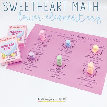 Preview of Sweetheart Math: A Valentines Day Lowe Elementary Math Activity