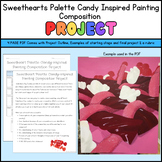 Candy-Inspired Painting Composition Art Painting Project W