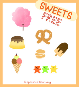 Preview of Sweets Cliparts Set 2 [Free]