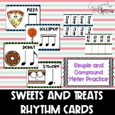 Sweets and Treats Rhythm Cards | Simple and Compound Meters