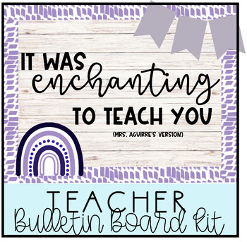 Preview of Swift inspired enchanted Bulletin Board Door Decor End of year, back to school