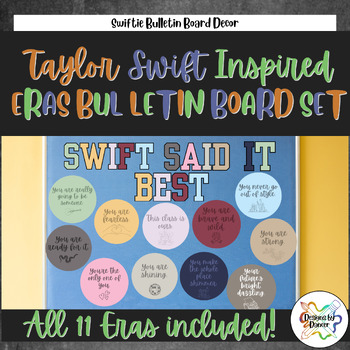 Taylor Swift Inspired Speech Therapy Bulletin Board Kit