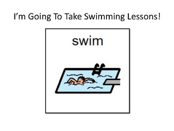 Preview of Swim Lessons Social Story