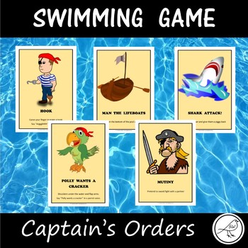 Preview of Swimming Pool Game - Captain's Orders