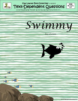Preview of Swimmy: Text-Dependent Questions and More!