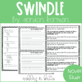 Swindle Novel Study