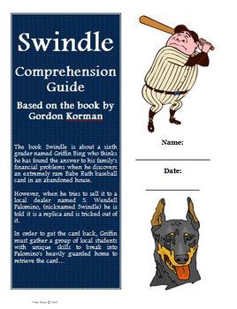 Preview of Swindle Novel Study Unit Bundle