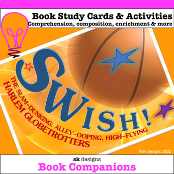 Preview of Swish by Slade picture book comprehension enrichment games composition