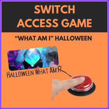 Preview of Switch Access Digital Halloween Game | Adapted Game | Assistive Technology