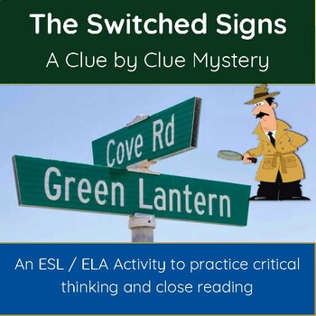 Preview of Switched Signs: Critical Thinking Mystery Printable Activity