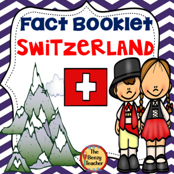 Preview of Switzerland Fact Booklet and Activities | Nonfiction | Comprehension | Craft