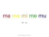 SyllaBits Spanish Ma, me, mi, mo, mu Syllable Slideshow Si