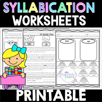 Preview of Syllabication Worksheet