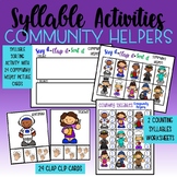 Syllable Activities - Community Helpers