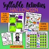 Syllable Activities - Halloween