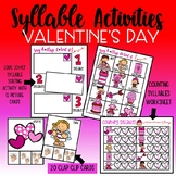 Syllable Activities - Valentine's Day