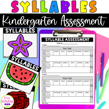 Preview of Syllable Assessment