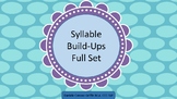 Syllable Build-Ups- Full Set