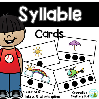 Syllable Cards