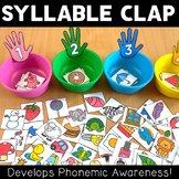 Syllable Clap Center - Counting Syllables - Phonemic Aware