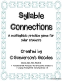 Syllable Connections - A Multisyllabic Word Game