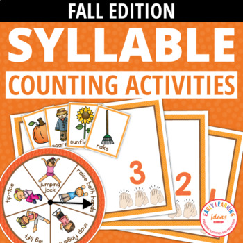 Preview of Syllable Division & Sort - Counting Syllables Phonological Awareness Activities