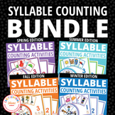 Teach Syllables Bundle | Syllable Activities for Preschool