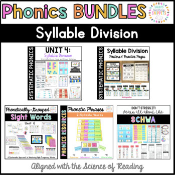 Preview of Syllable Division BUNDLE