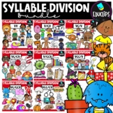 Syllable Division Clip Art Bundle {Educlips Clipart}