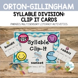 syllable division worksheets teaching resources tpt