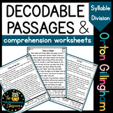 Syllable Division Decodable Passages Science of Reading Fl