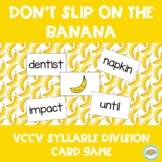 Syllable Division Game VCCV pattern with closed syllables