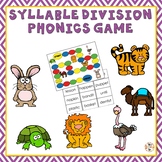 Syllable Division Phonics Game