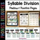 SoR Syllable Division Posters and Practice Pages