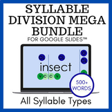 Syllable Division Review Bundle Google Slides™️ for All Ru