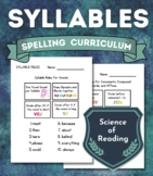 Syllable Division Rules Spelling and Phonics Curriculum Bundle