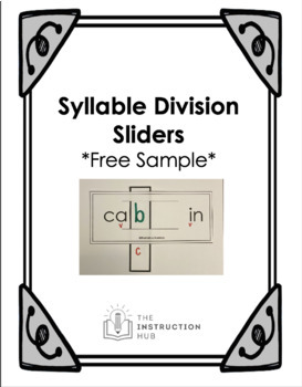 Preview of Syllable Division VCV Slides  (Tiger-Camel Words)
