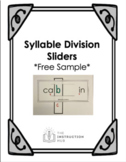 Syllable Division VCV Slides  (Tiger-Camel Words)