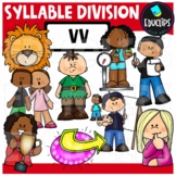 Syllable Division - VV - Clip Art Set {Educlips Clipart}