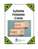 Syllable Foldable Cards SET - Closed, Open, and Silent E S