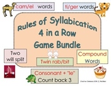 Syllable Games 4 in a Row