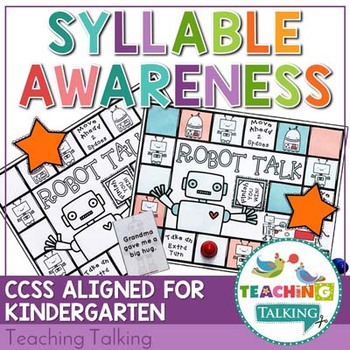 Preview of Syllable Sort | Syllable Counting - Games and Activities | PreK and Kindergarten