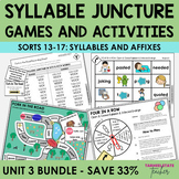 Syllable Juncture Patterns Syllables and Affixes Games and